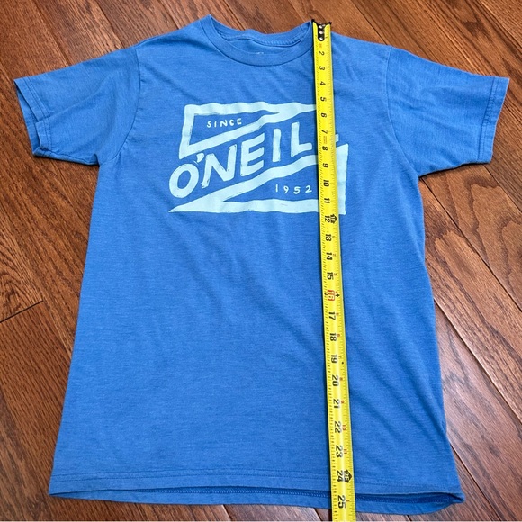 O'Neill Logo Blue T-Shirt - size S - like new!! - Picture 5 of 6